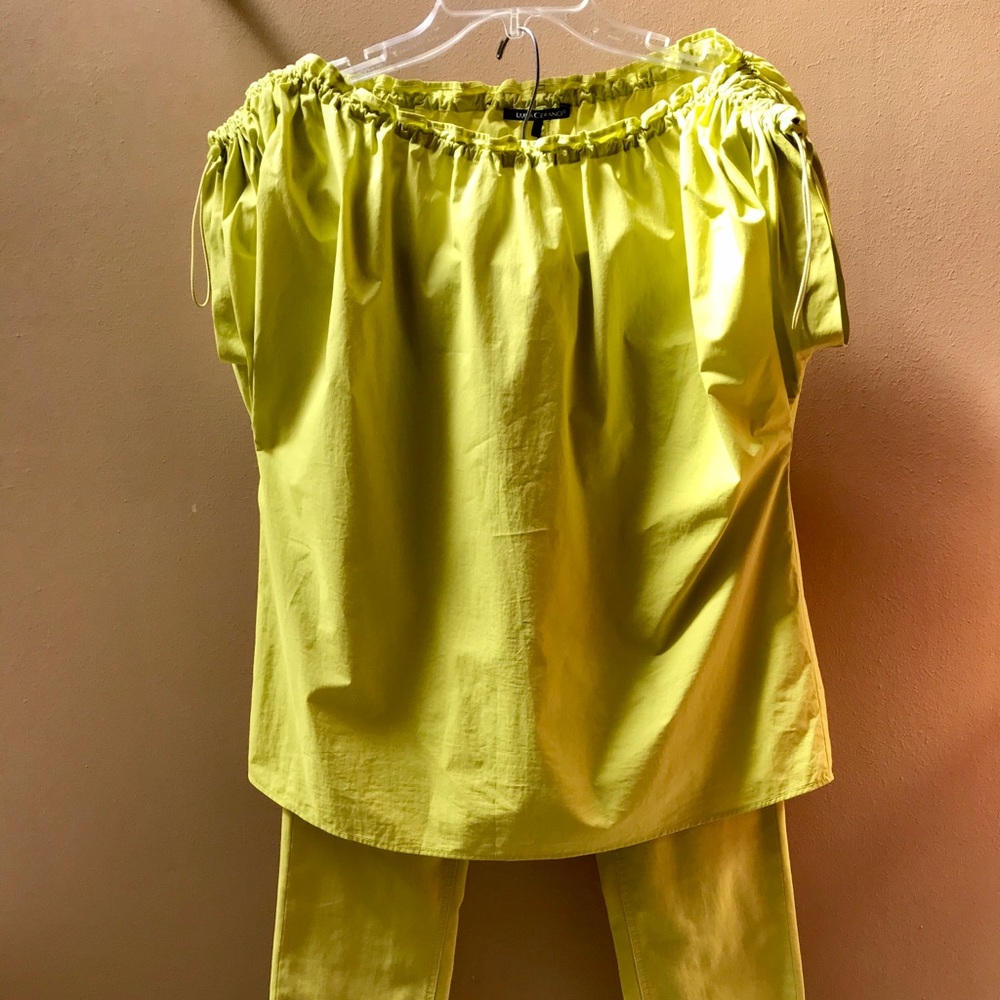 Lime Green Luisa Cerano Summer Set - worn twice